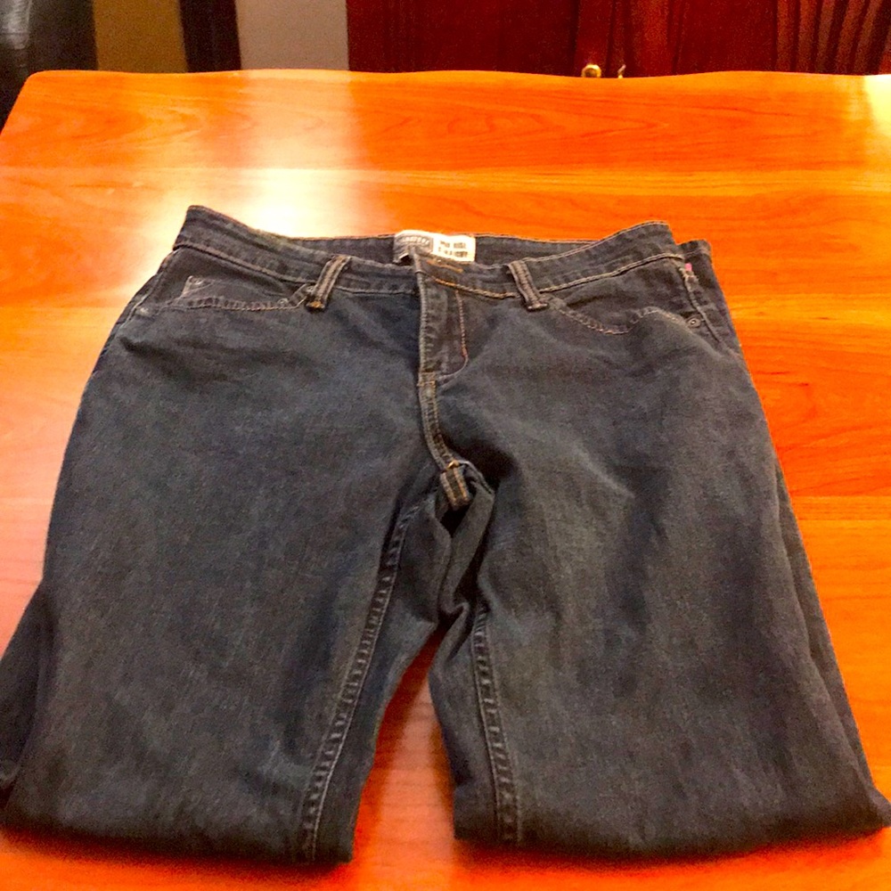 Levi Strauss signature s 6 mid rise straight denim jeans